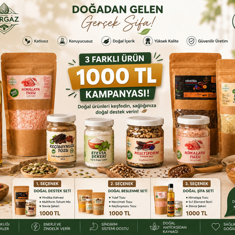 3 Farklı Ürün 1000TL