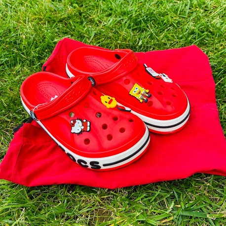Crocs Unısex Kırmızı Terlik Sandalet