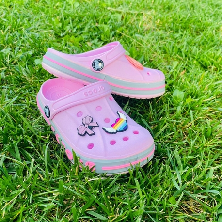Çocuk Crocs Pembe
