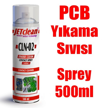 JetClean Elektronik Kontak Temizleme Sprey (Yağsız) 500ml