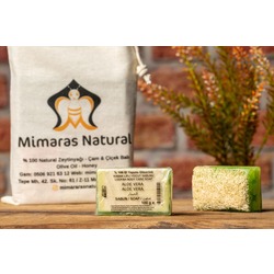 Mimaras Natural Kabak Lifli Aleo Vera Sabunu