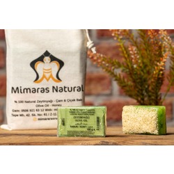 Mimaras Natural Kabak Lifli Zeytin Yağı Sabunu