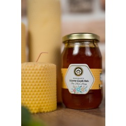 Mimaras Natural Çiçek Balı Cam Kavanoz Net 460gr