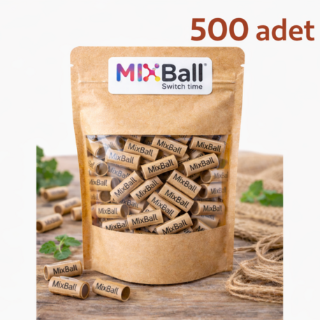 500 adet 8mm×20mm Organik Kağıt Filtre 