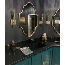 60x90 Gold Çerçeveli Ayna