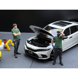 1/18 2’li JDM Tamirci Figürü