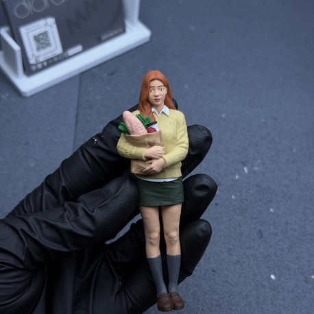 1/18 Kız Figür