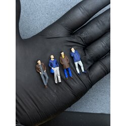 1/64 Street Günlük İnsan Set - Standlı