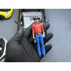 1/18 Kovboy Şapkalı Figür
