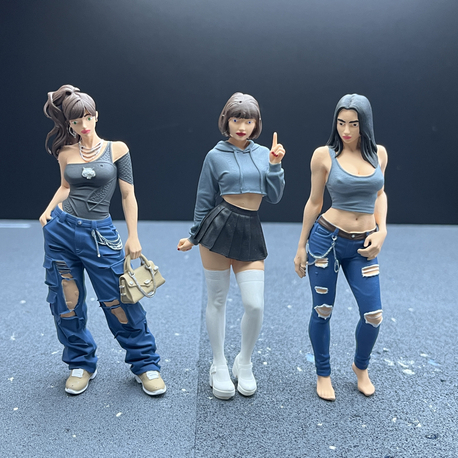 1/18 Genç Kız Figür Seti