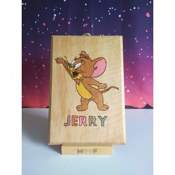 Jerry Ahşap Yakma Tablo⁣