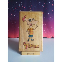 Phineas Ahşap Yakma Tablo