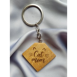 Cat Mom Anahtarlık