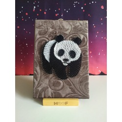 Panda String Art Tablo