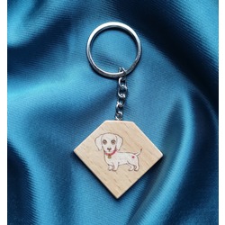 Sevimli Köpekçik Anahtarlık