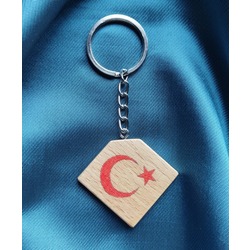 Ay Yıldız Anahtarlık