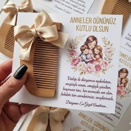 Anneler Günü Hediyelik Tarak 