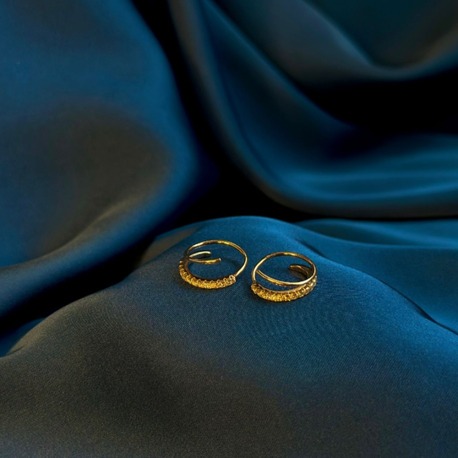 Gold Küpe