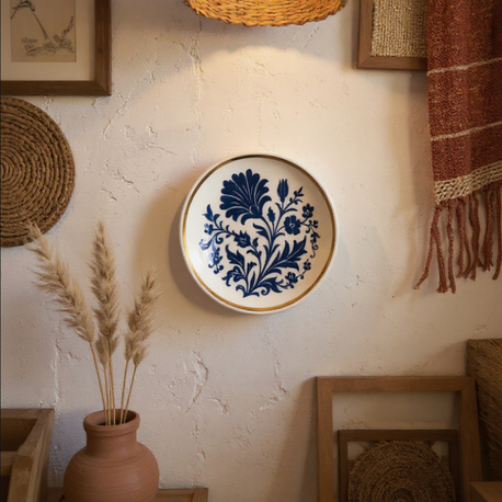 MOTIFF Modern Çini Desenli Tatlı/Sunum Tabağı