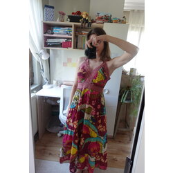 00’lar vintage elbise