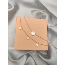 ÇELİK GOLD KALPLİ HALHAL
