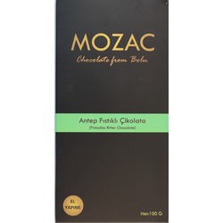 MOZAC Antep Fıstıklı Bitter Çikolata