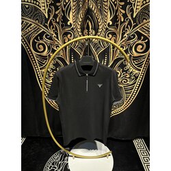 PRADA HALF ZIP POLO SHIRT