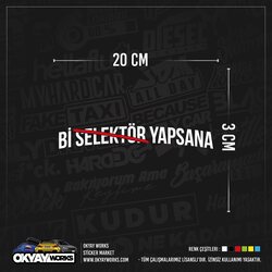 Bİ SELLEKTÖR YAPSANA Sticker