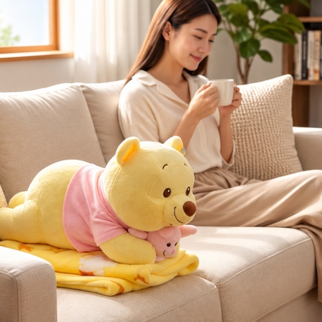 Battaniyeli Winnie the Pooh & Piglet