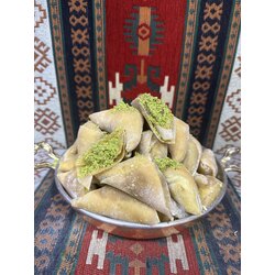 ÖZEL ŞEKERSİZ FISTIKLI MUSKA 500 gr