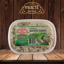 Fıstıklı Tahin Helva 700 Gr (Paket)