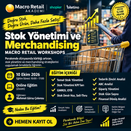 Temel Stok Yönetimi ve Merchandising Eğitimi  