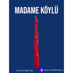 SoyaWax doğal sarmaşık lale mum