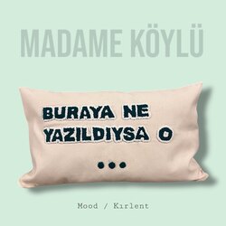 punch işlemeli Kırlent kılıfı