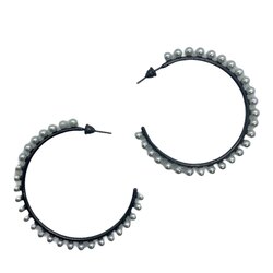 Magic Pearl Hoop 