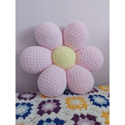 Peluş Papatya Yastık
