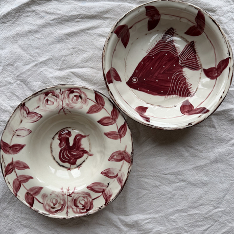 İkili Yemek Tabağı