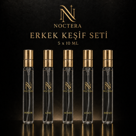 NOCTERA Erkek Keşif Seti – 5 x 10 ml