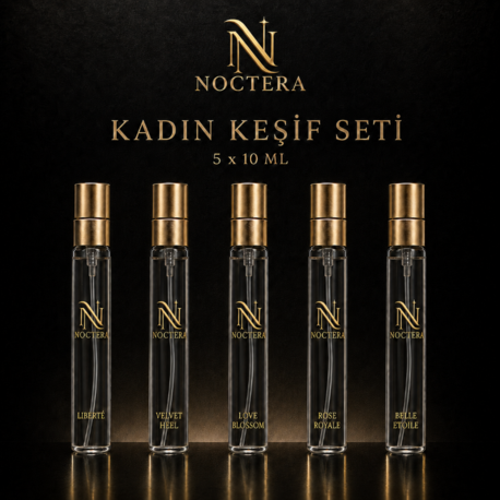 NOCTERA Kadın Keşif Seti – 5 x 10 ml
