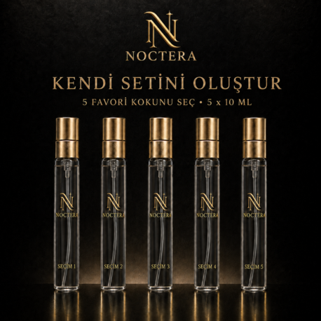 NOCTERA Kendi Keşif Setini Oluştur – 5 x 10 ml