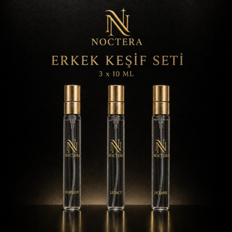 NOCTERA Erkek Keşif Seti – 3 x 10 ml
