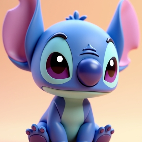 Stitch Figür