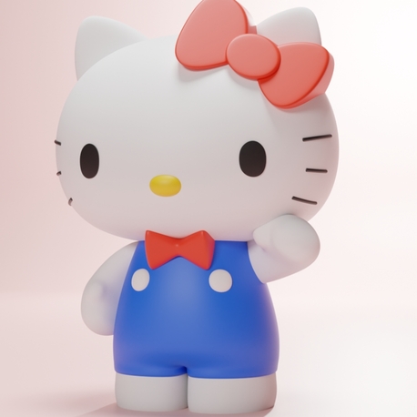 Standart Hello Kitty Figürü