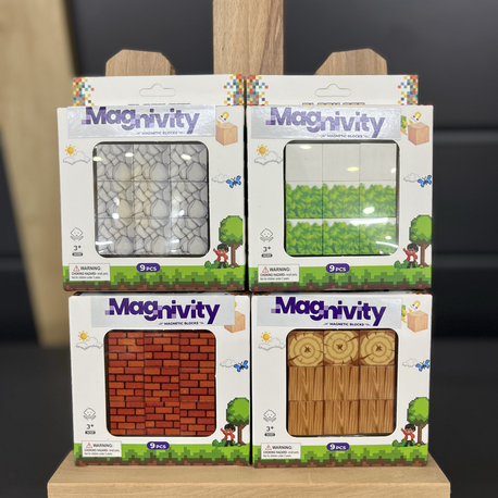 Magnivity 9 parça manyetik blok