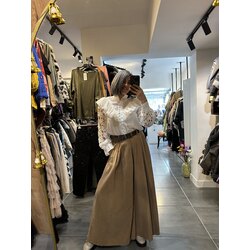 Bol Paça İnce Fitilli Pantolon