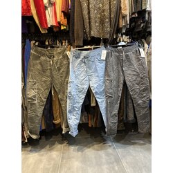 İtalyan Yanı Cepli Likralı Pantolon