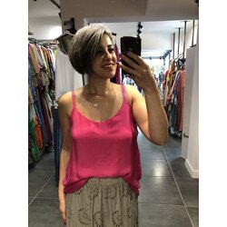 Askısı Parlak İtalyan İpel Bluz