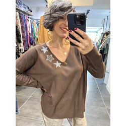 Yıldızlı Yumoş bluz