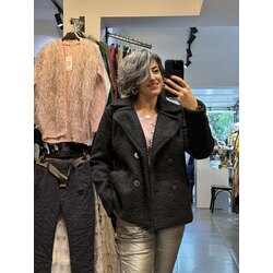 İçi Leopar Ceket
