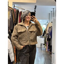 Fermuarlı Keçe Kaban